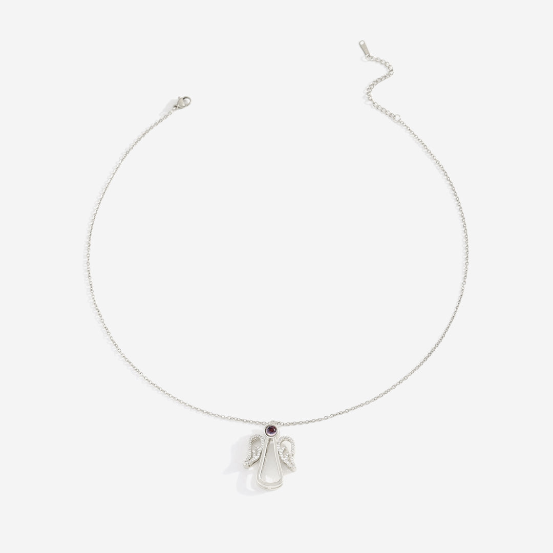 Collana personalizzata con foto di angeli