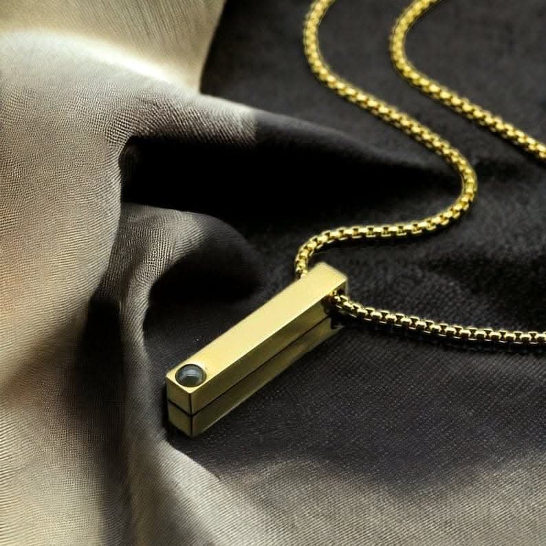 Ciondolo con barra per proiezione fotografica personalizzata
