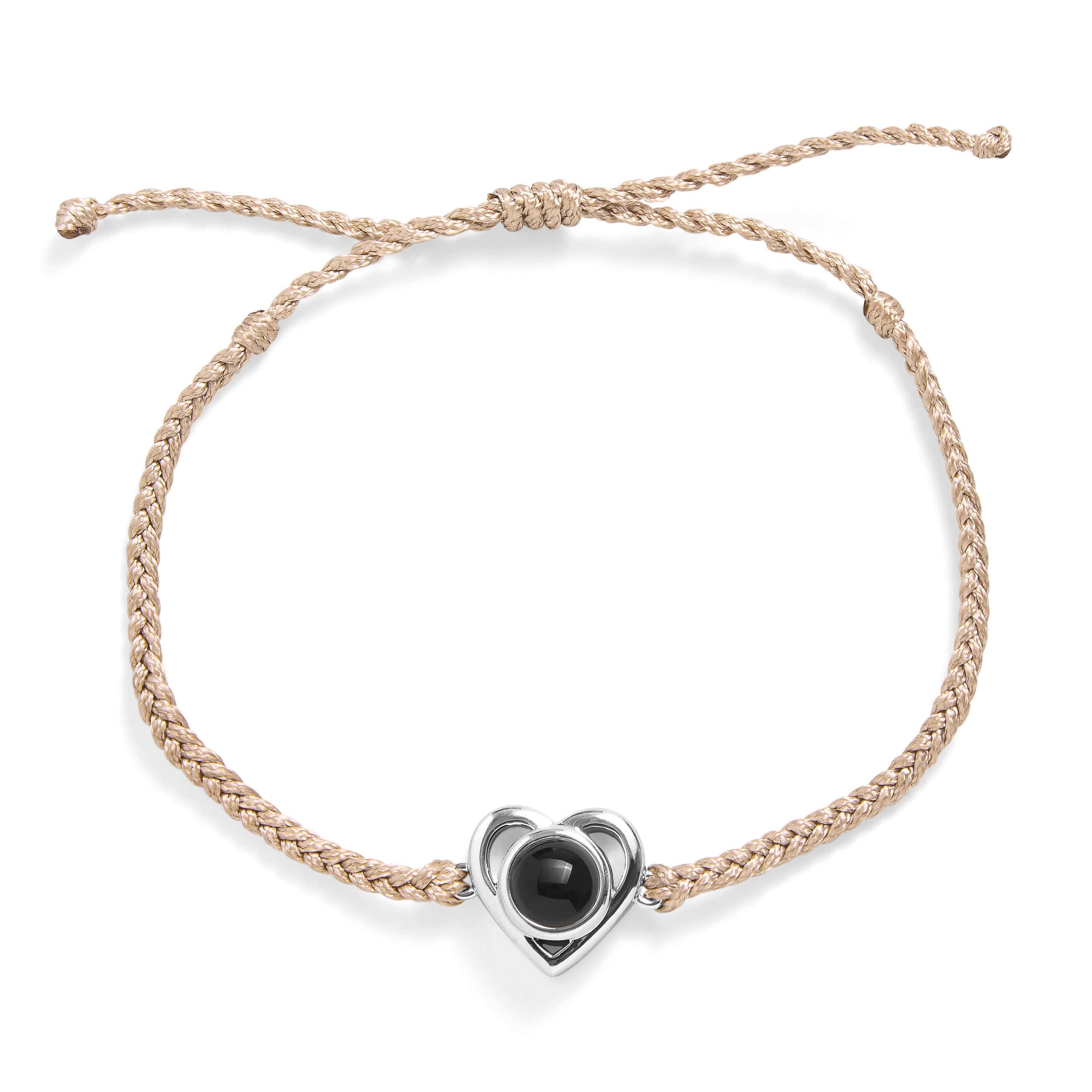 Bracciale personalizzato con foto del cuore