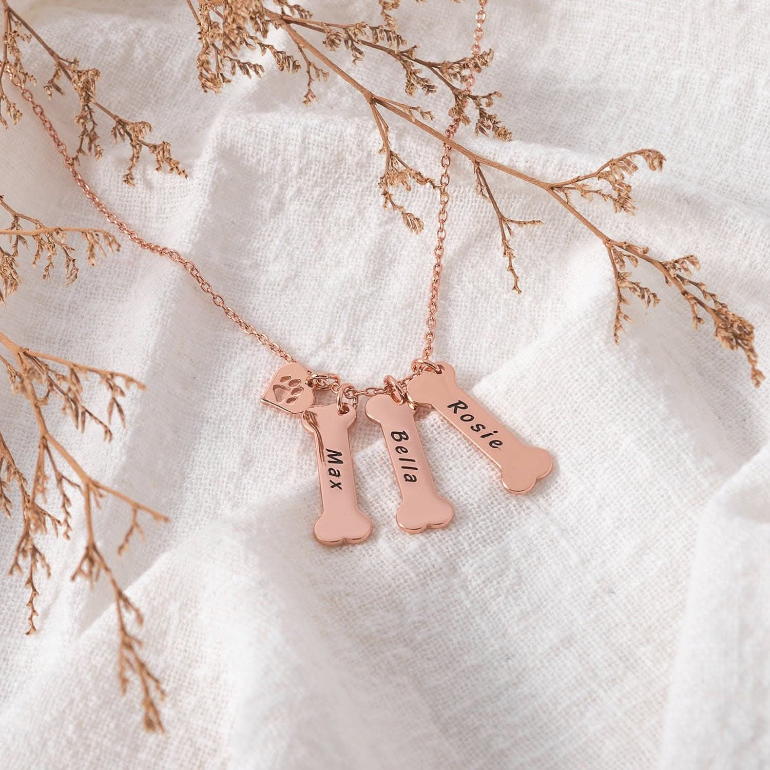 Collana in osso personalizzata