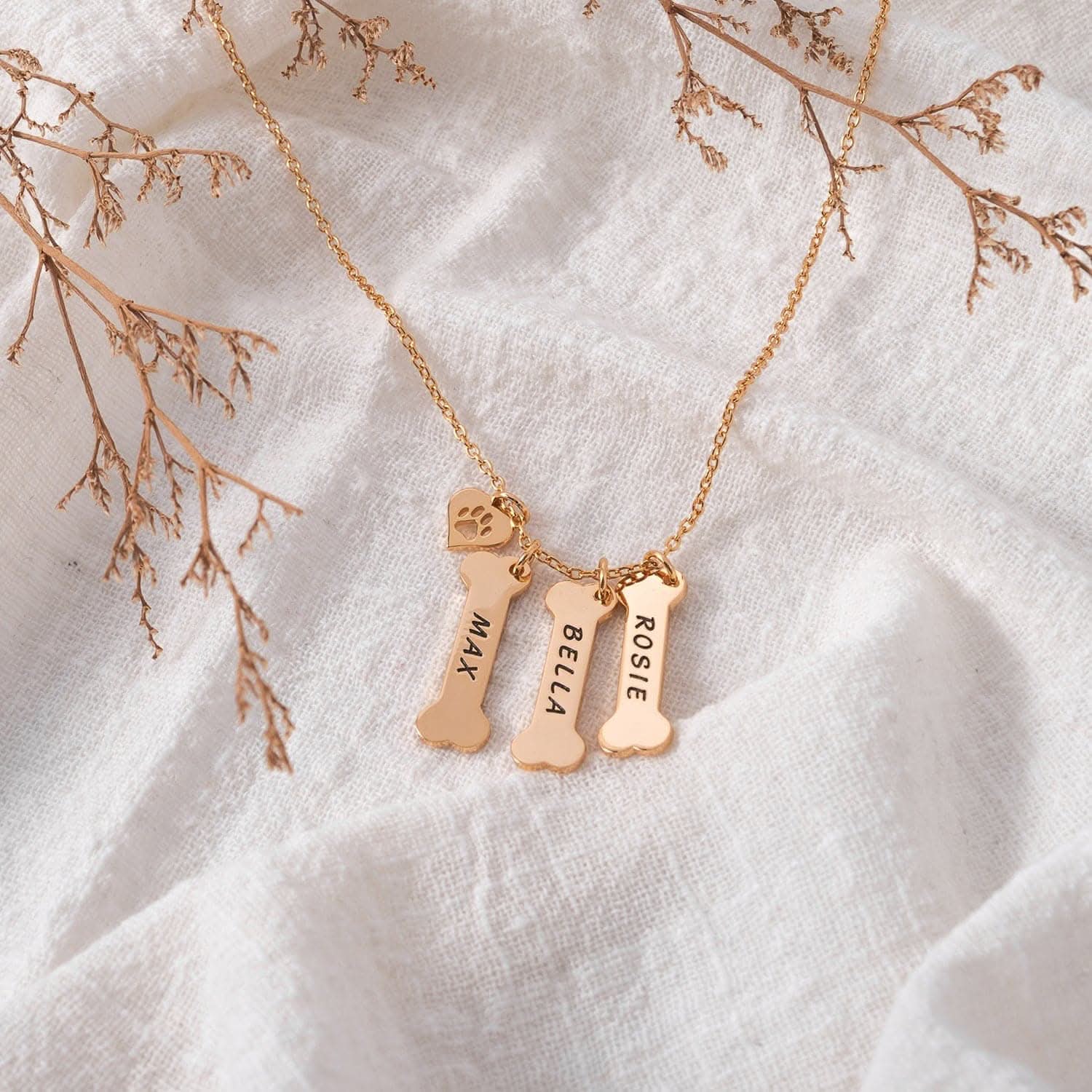 Collana in osso personalizzata