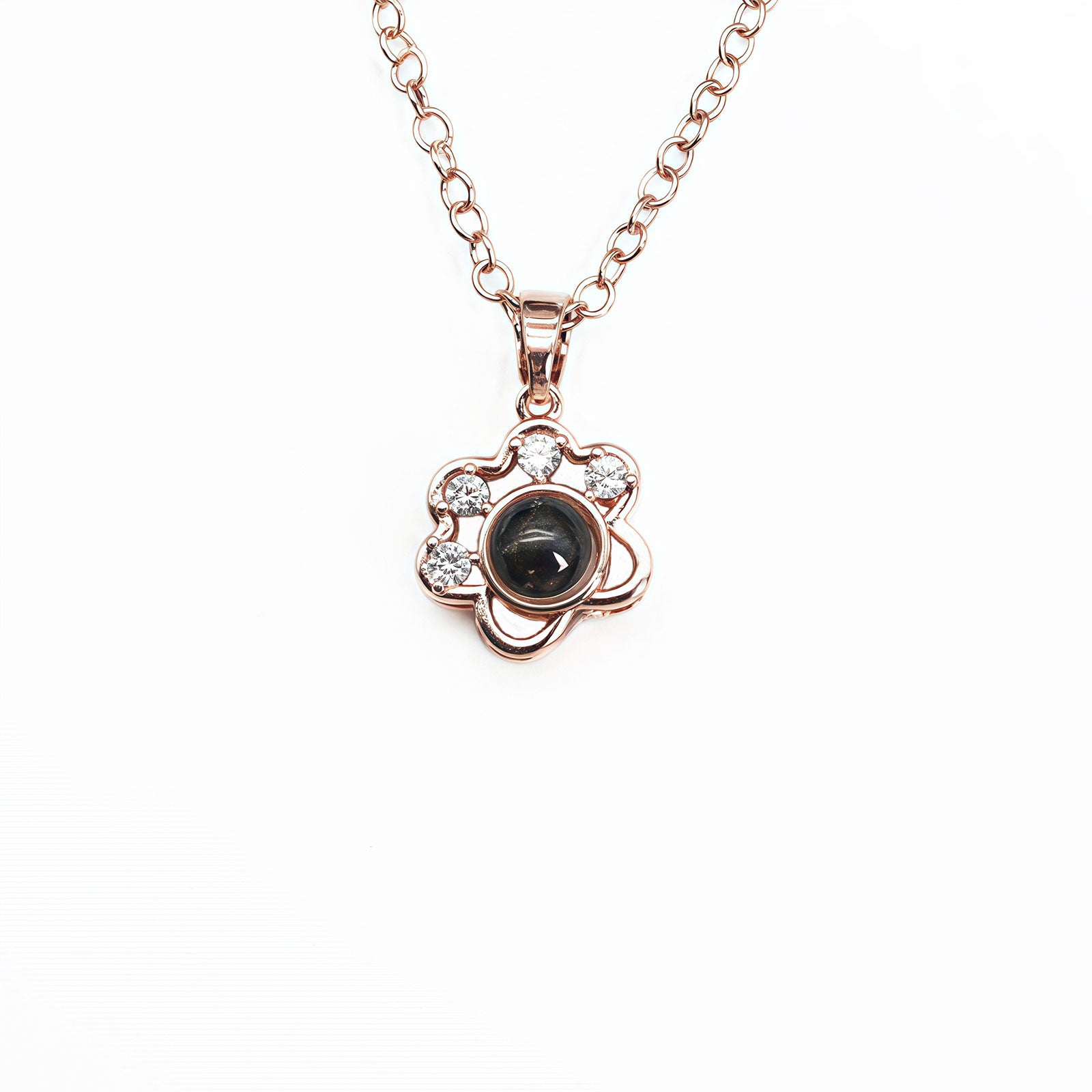 Collana souvenir personalizzata a forma di zampa di gatto