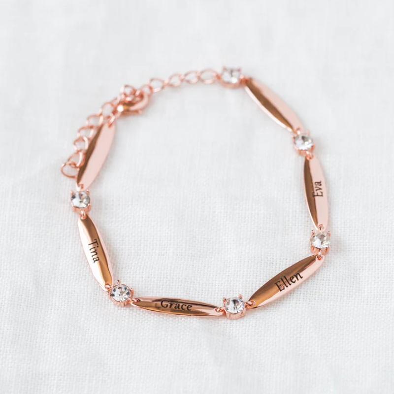 Bracciale personalizzato con incisione
