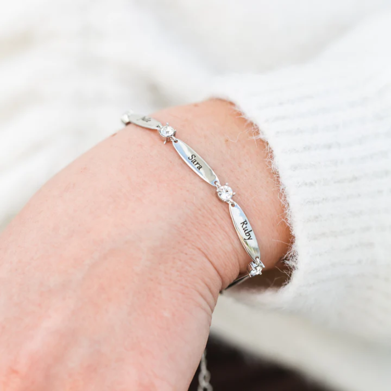Bracciale personalizzato con incisione