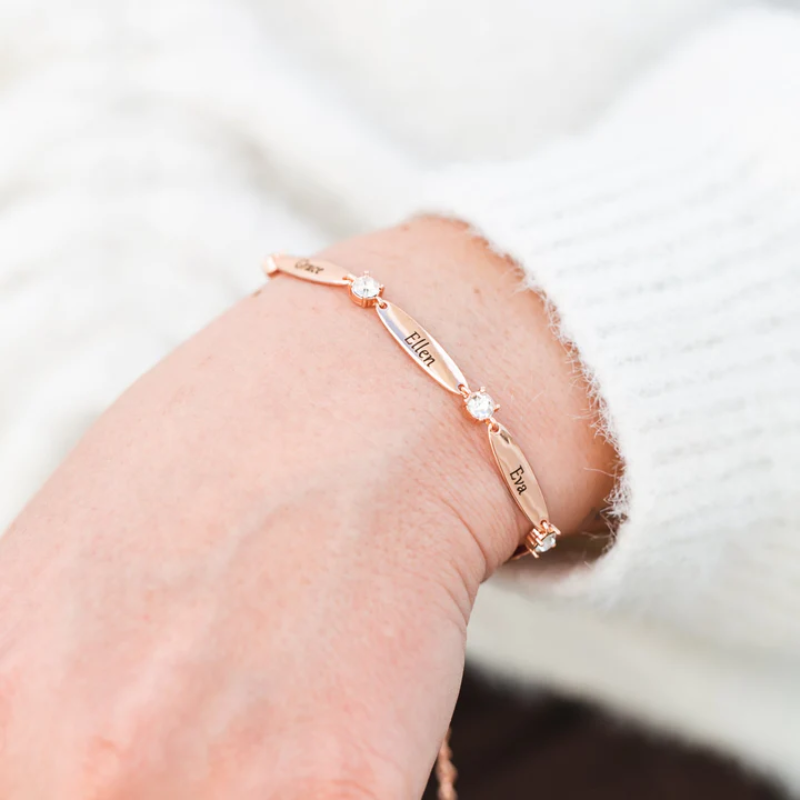 Bracciale personalizzato con incisione