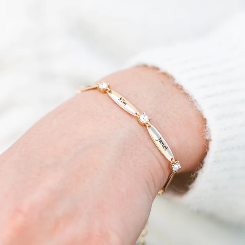 Bracciale personalizzato con incisione