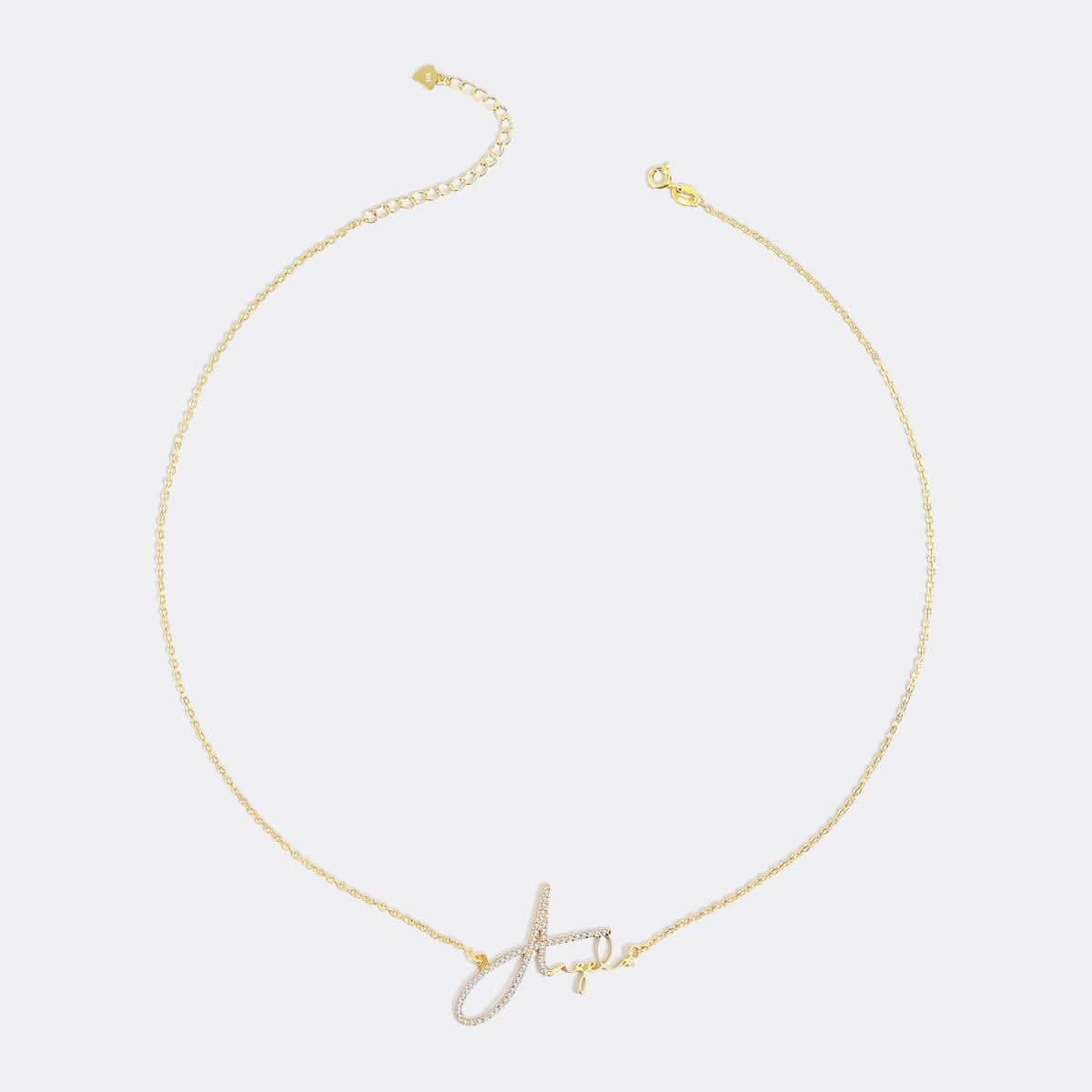 Collana con nome di lusso