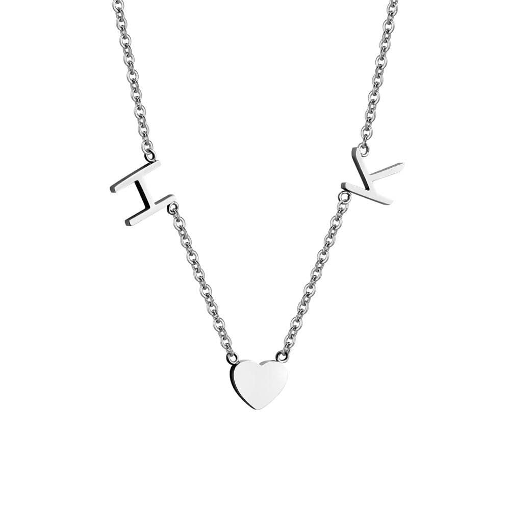 Collana Personalizzata con Iniziali Laterali