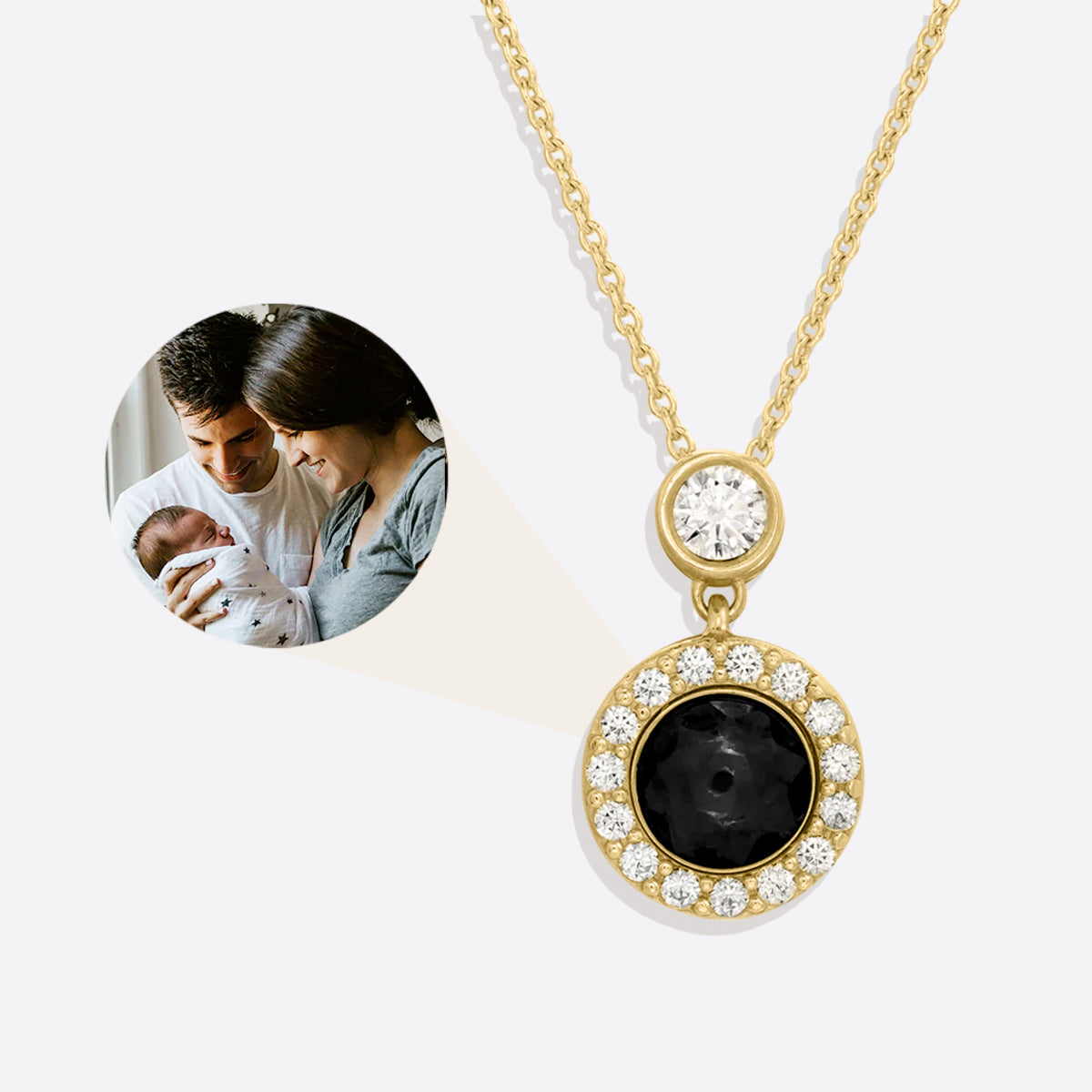 Collana Petite Halo Photo