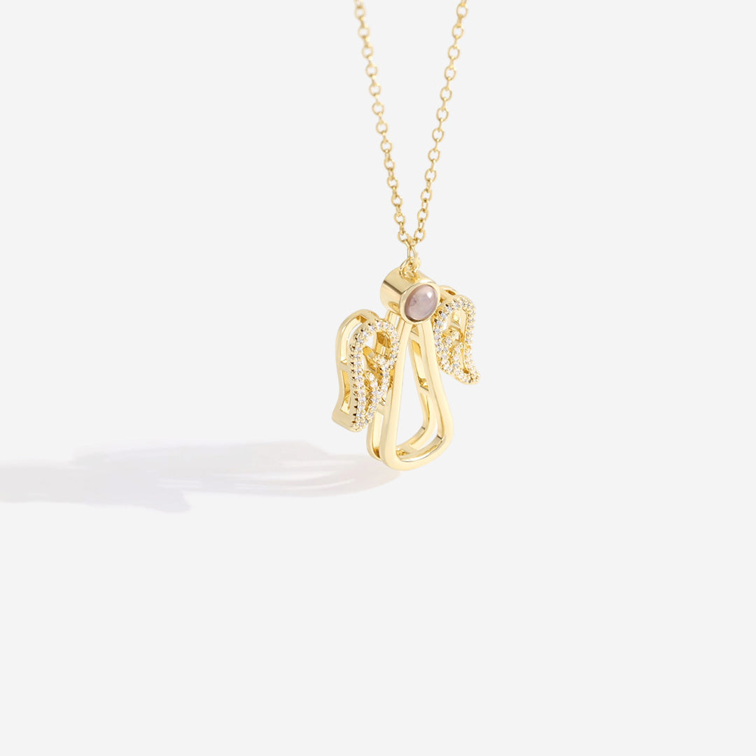 Collana personalizzata con foto di angeli