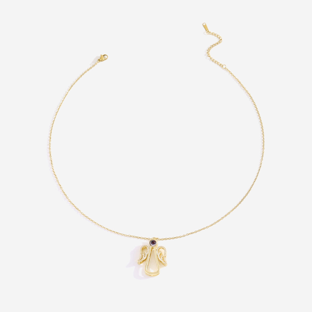 Collana personalizzata con foto di angeli