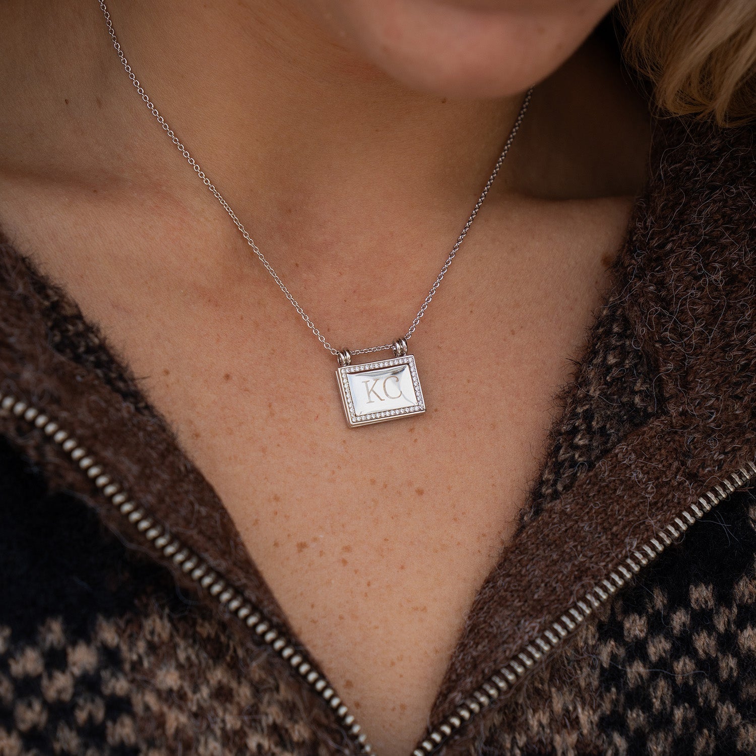 Medaglione Flip personalizzato