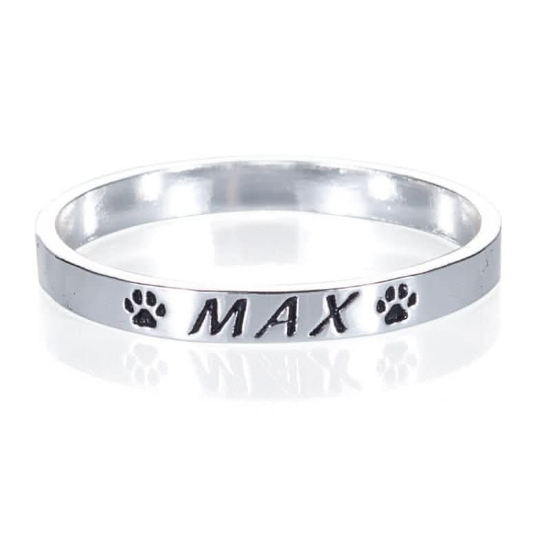 Anello a fascia per animali impilabile