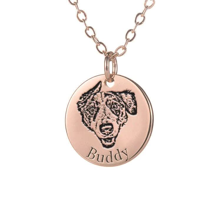 Collana con faccia di animale domestico™